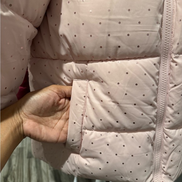 Swiss Tech Light Pink Puffer Jacket (discoloration spots) - Picture 7 of 9
